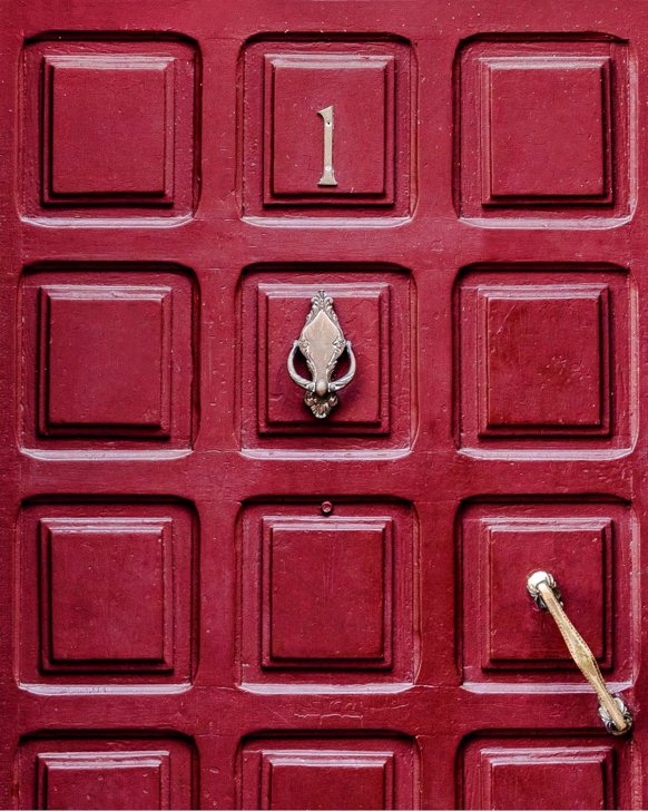 Red door no. 1 — Psycho Moustache