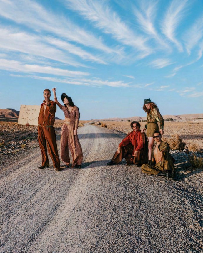 The road, open sky — Psycho Moustache