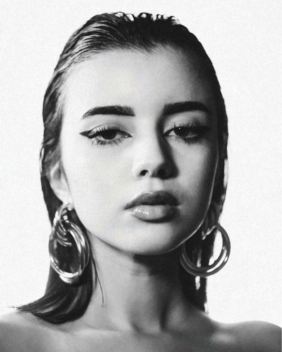 Monochrome, hoops — Psycho Moustache