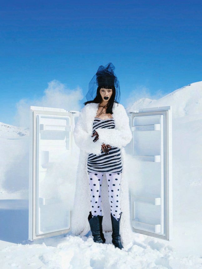 Fridge in the snow — Psycho Moustache